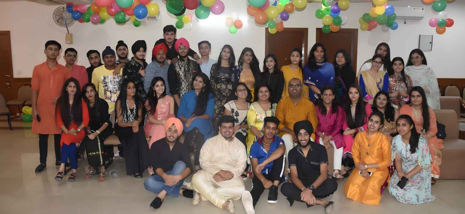 Batch photo of students from Lotus Circle Study Centre